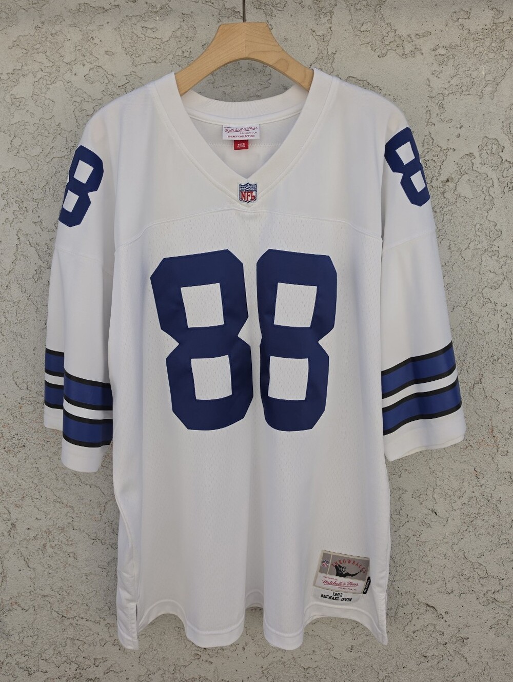 Mitchell & Ness Dallas Cowboys Michael Irvin 1992 Legacy Jersey White 2XL 52
